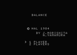 Balance