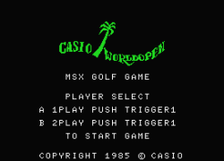 Casio Worldopen