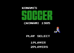 Konami's Soccer