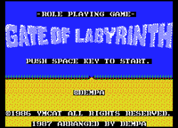 Meikyu no Tobira - Gate of Labyrinth
