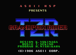 TZR Grand Prix Rider