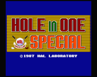 Hole In One Special
