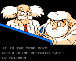 Mega Man 4 (USA) [Hack by Insectduel v1.0] (~Megaman Showdown IV - Hard) (Boss Mode)