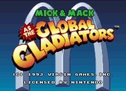 Mick & Mack as the Global Gladiators (USA) (Proto) [71AB]