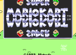 Super Mario Kart - Mirror Mode