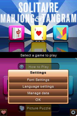 3 in 1 - Solitaire, Mahjong & Tangram (Europe) (En,Fr,De,Es,It,Nl)