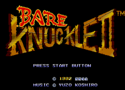 Bare Knuckle II (Japan) (Beta)