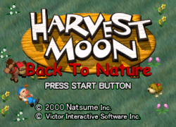 Harvest Moon - Back to Nature