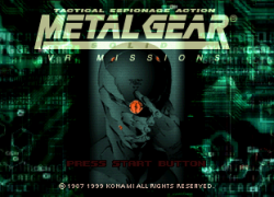 Metal Gear Solid - VR Missions (USA)