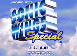 Sonic Wings Special (Europe)