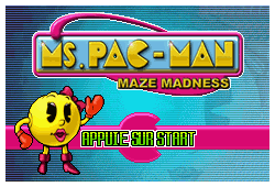 2 in 1 - Ms. Pac-Man - Maze Madness & Pac-Man World (E)(Independent)