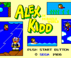 Alex Kidd in Miracle World (USA, Europe)
