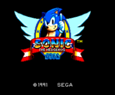 Sonic The Hedgehog (USA, Europe)