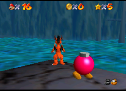 Super Mario 64 - Play as a Dragon!