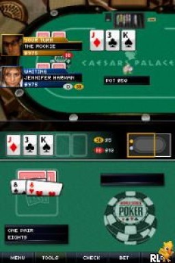 World Series of Poker 2008 - The Official Video Game - Battle for the Bracelets (Europe)