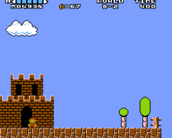 Super Mario Bros Health Bar