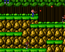 Contra (USA) Secondary Weapon Slot and Remote Barrier
