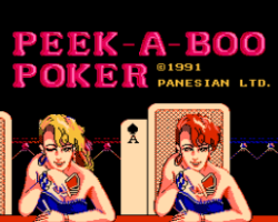 Peek-A-Boo Poker (Asia) (Unl)