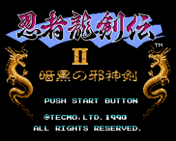 Ninja Ryukenden II - Ankoku no Jashin Ken - RIP enemies