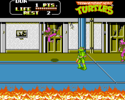 Teenage Mutant Hero Turtles II - The Arcade Game (Europe)