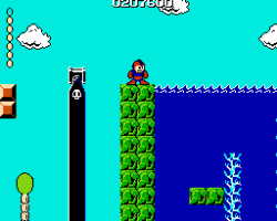 Megaman in the Mushroom Kingdom