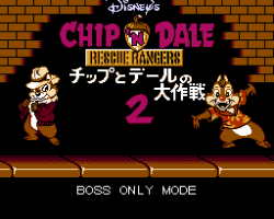 Chip 'n Dale 2 - Boss-Only Hack