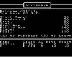 Wizardry II - Llylgamyn no Densetsu (Japan)