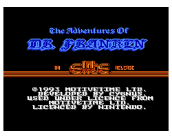 Adventures of Dr. Franken, The (USA) (Proto)