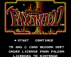 Faxanadu (USA) (Rev A)