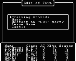 Wizardry - The Knight of Diamonds (USA)