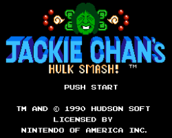 Jackie Chan's Hulk Smash (USA)