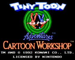 Tiny Toon Adventures Cartoon Workshop (Europe)