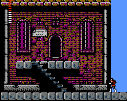 Castlevania II English Re-translation (+Map)