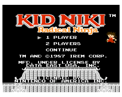 Kid Niki - Radical Ninja (USA)