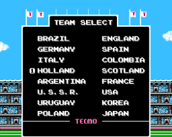 Tecmo World Cup Soccer (Europe)