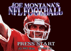 Joe Montana's NFL Football