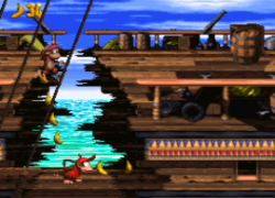 Donkey Kong Country 2 - Diddy's Kong Quest (Germany) (En,De) (Rev A)