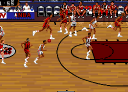 NBA Pro Basketball - Bulls vs Blazers (Japan)
