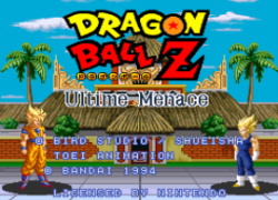 Dragon Ball Z - Ultime Menace (France) [En by Aeon Genesis v1.0] (~Dragon Ball Z - Super Butouden 3) (Incomplete)