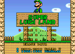 Super Luigi Land by Gamma V