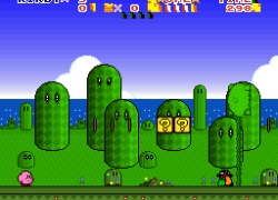 Kirby in Super Mario Land 2.5