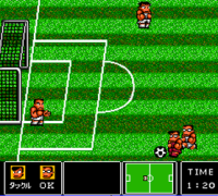 Nekketsu Koukou Dodgeball Bu - Soccer PC Hen (Japan)